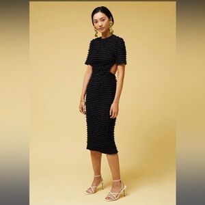 SUBOO - Casius Midi Dress - Black - XS